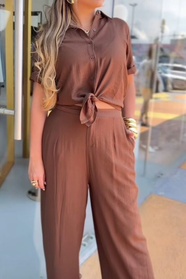 Travel Set Blusa Y Pantalon