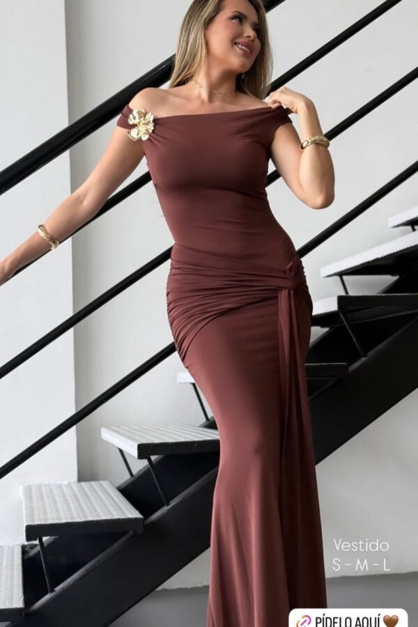 A Lot Of Glamour Dress Moca