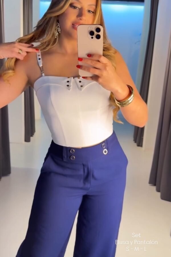 Academy Set Top Y Pantalon