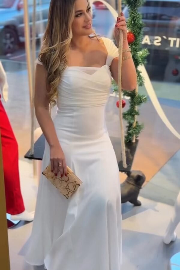 In The Classic Dress White