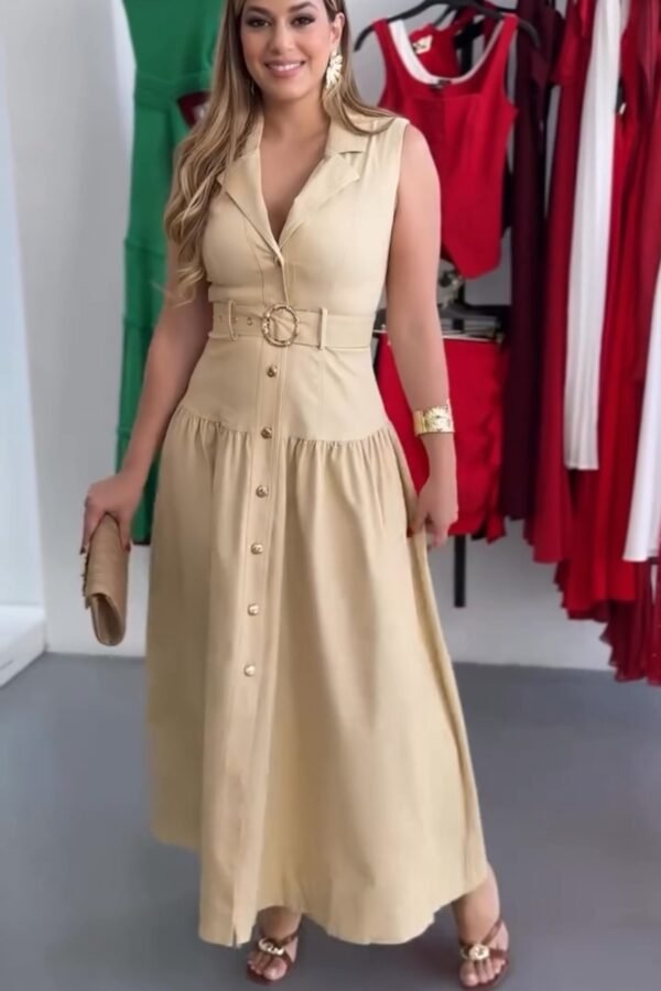 Countryside Dress Con Cinturon