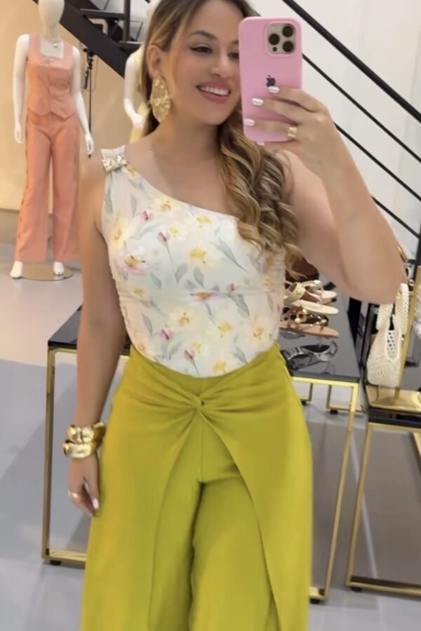 Floral Body Green