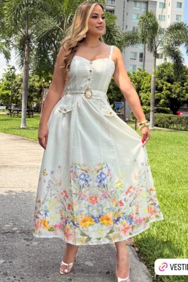Flowery Dress
