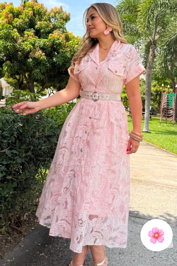 I Started With You Dress Con Cinturon