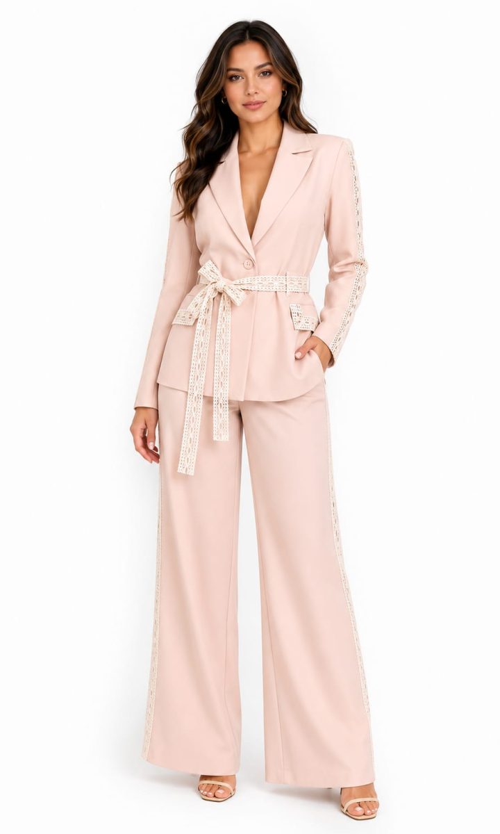 Women Set Blazer Y Pantalon