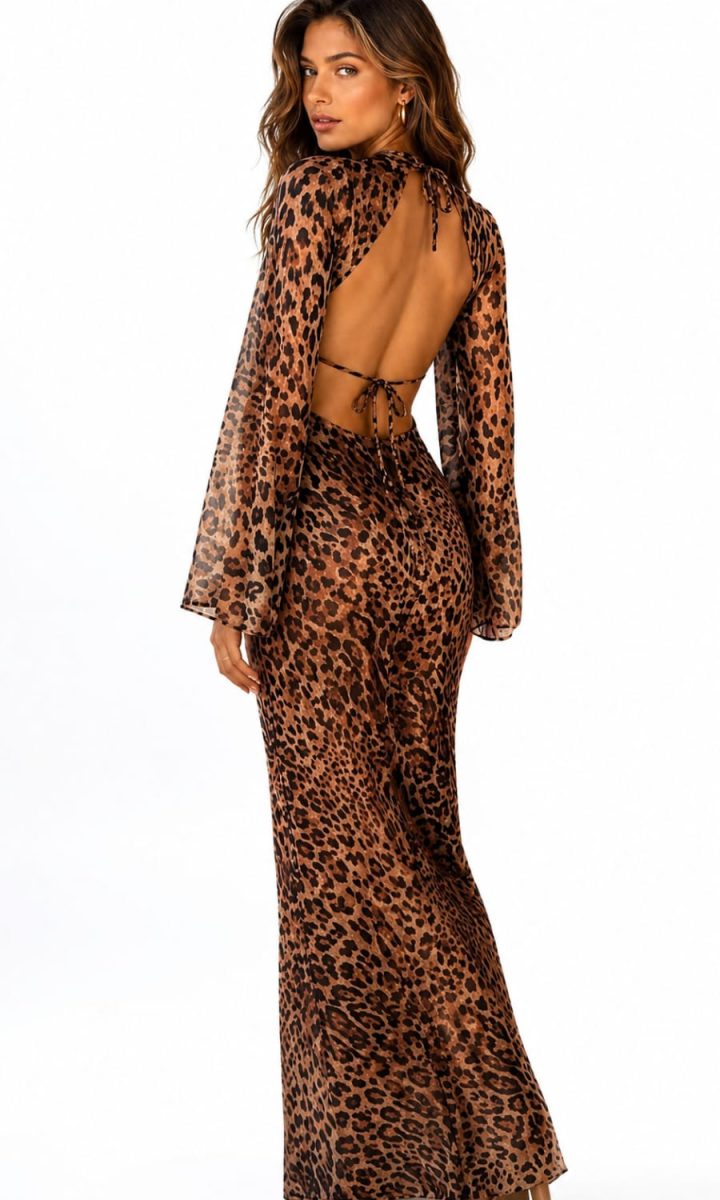 ANIMAL PRINT DRESS