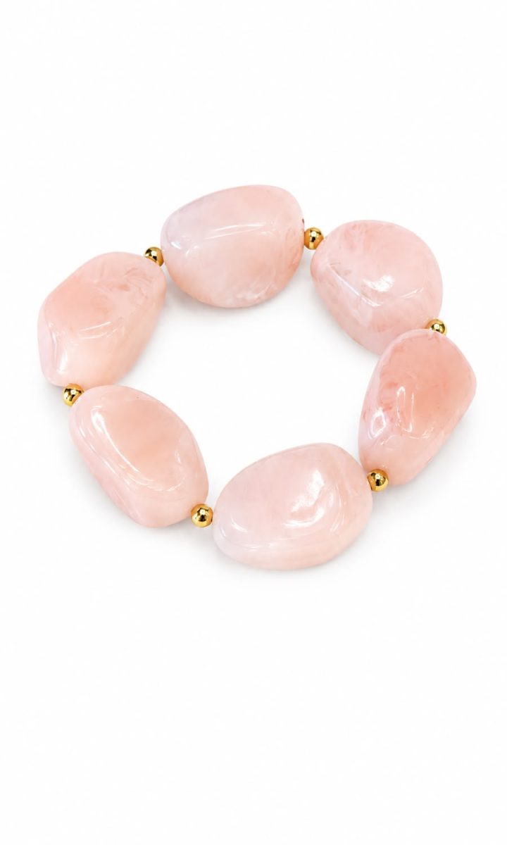 Stones Pulsera Pink