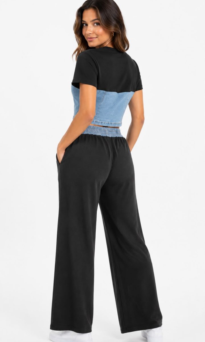In Approach Set Blusa Y Pantalon