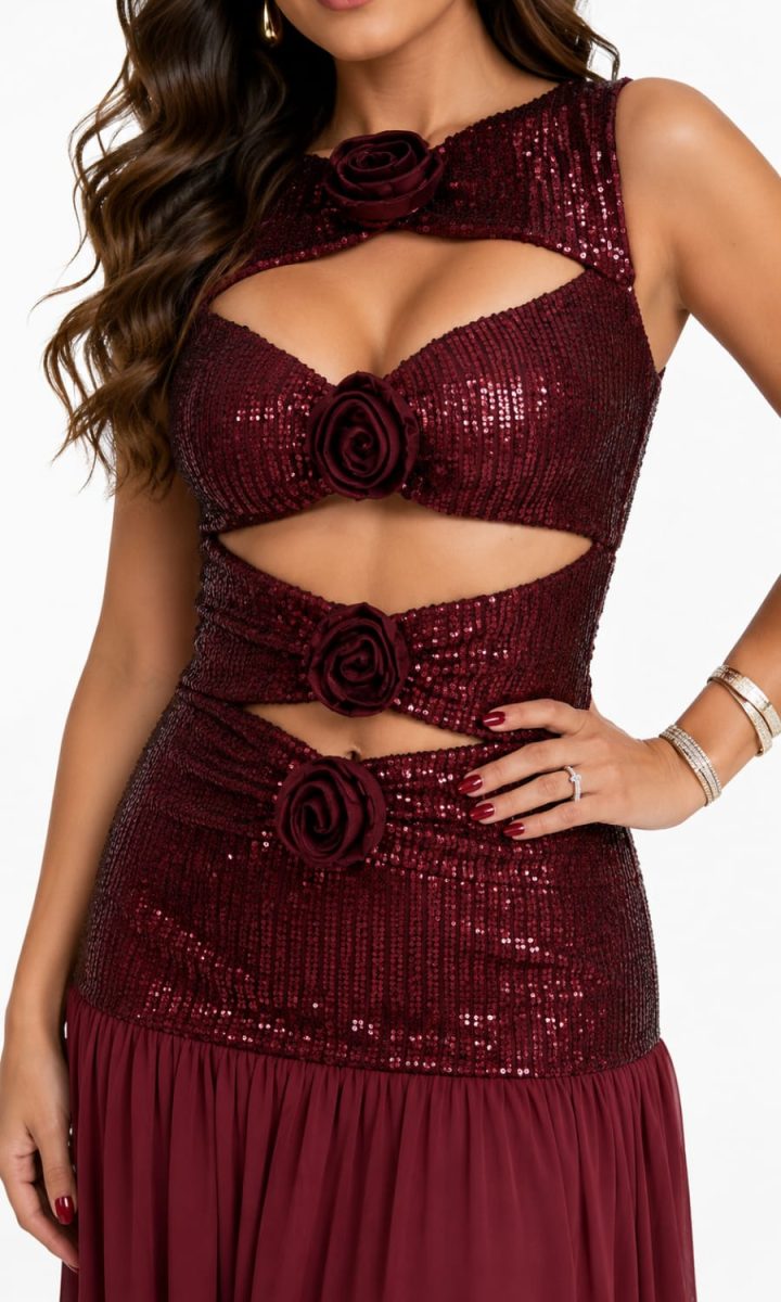 Wine Dress