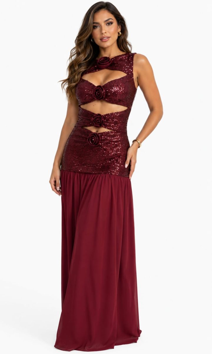 Wine Dress