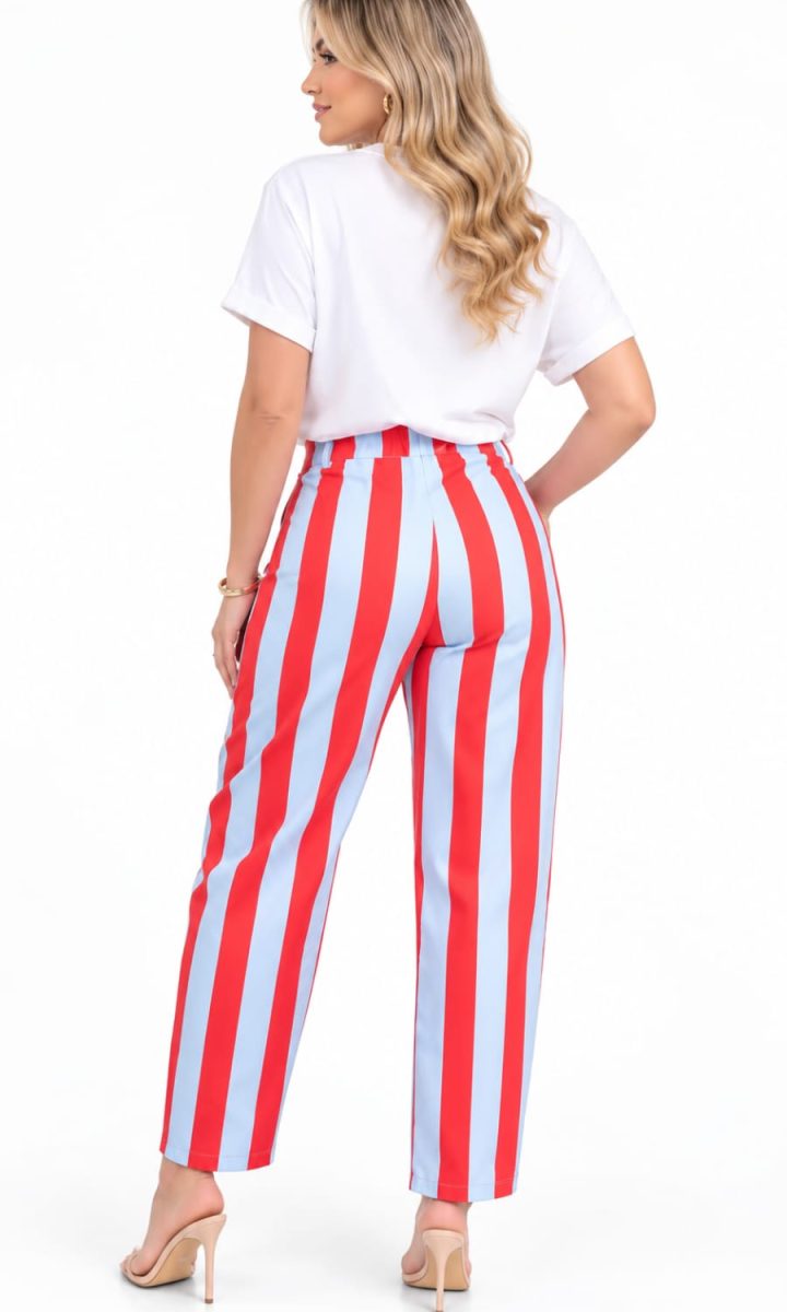 Jeans Stripes Blue