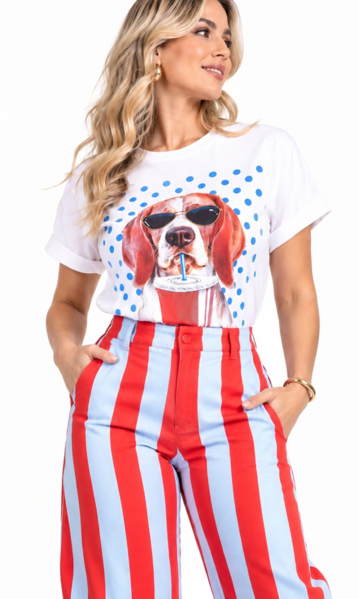 Dog Blusa Blue