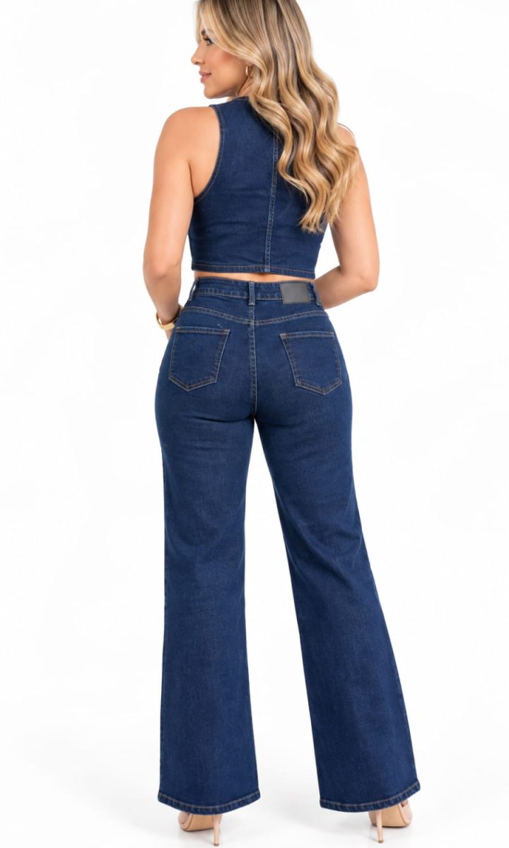 On The Sidewalk Jeans Blue