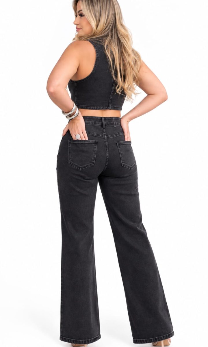 On The Sidewalk Jeans Black