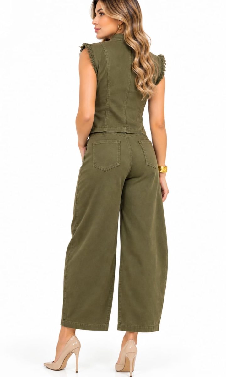 Army Set Chaleco Y Jeans Napoleon