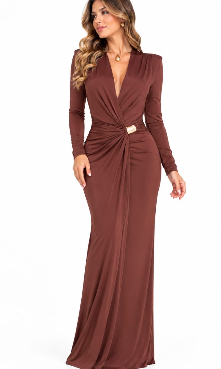 Luxury Dress Mocca